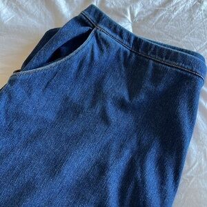 L.L. Bean Wide leg jeans